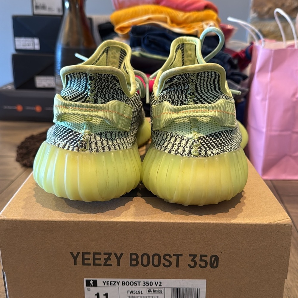 adidas Yeezy Boost 350 V2 Yeezreel (Non-Reflective) FW5191 Size 11 - Picture 3 of 8